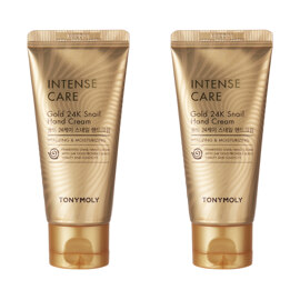 인텐스케어 골드24K 스네일 핸드 크림 60ml*2