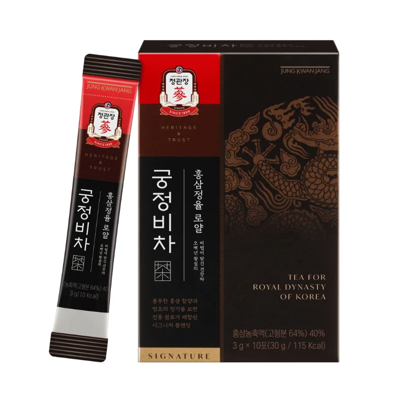 신세계인터넷면세점-정관장-궁정비차 홍삼정율로얄(3g*40포)