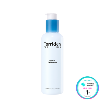 다이브인 포맨 저분자 히알루론산 젤 로션 200ml