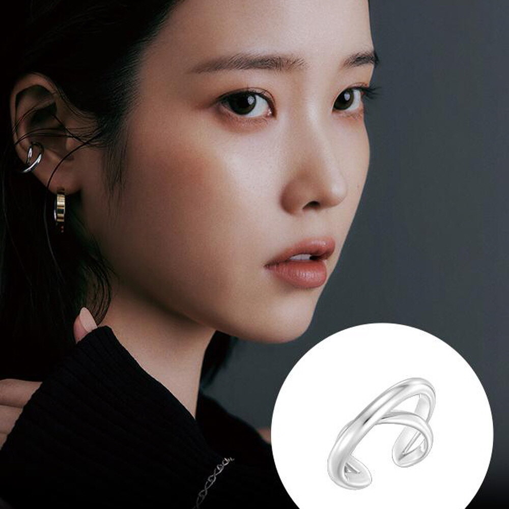 [IU PICK] UNIS Silver Ear Cuff JJUNE04BF510SWP00