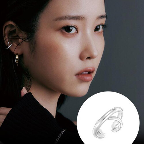 [IU PICK] UNIS Silver Ear Cuff JJUNE04BF510SWP00