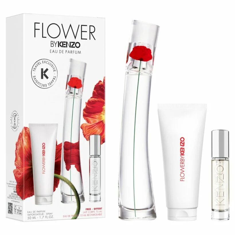 신세계인터넷면세점-겐조(코스메틱)-perfume_for_woman-플라워바이겐조 오 드 퍼퓸 50ML 트래블 세트