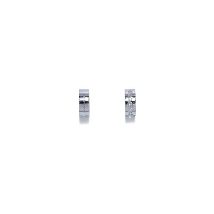 Micro crack earring SILVER