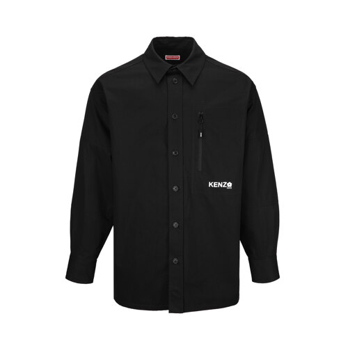 BOKE 2.0 TECHNICAL OVERSIZE SHIRT - BLACK