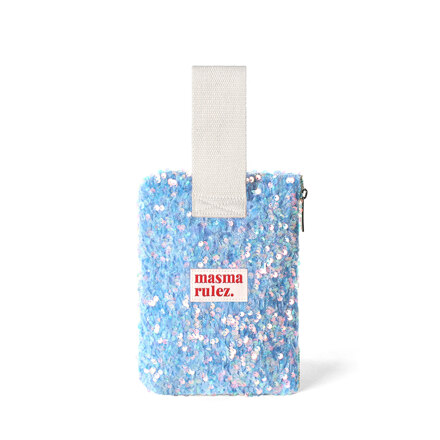 Strap pouch_Mermaid_Blue