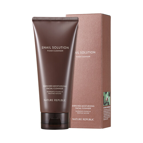 韩际新世界网上免税店-自然乐园--SNAIL SOLUTION FOAM CLEANSER 洁面乳150ml