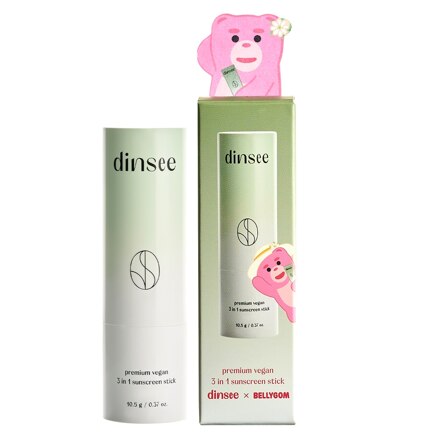 [ 딘시 x 벨리곰 ] 프리미엄 비건 쓰리 인 원 선스틱 10.5g