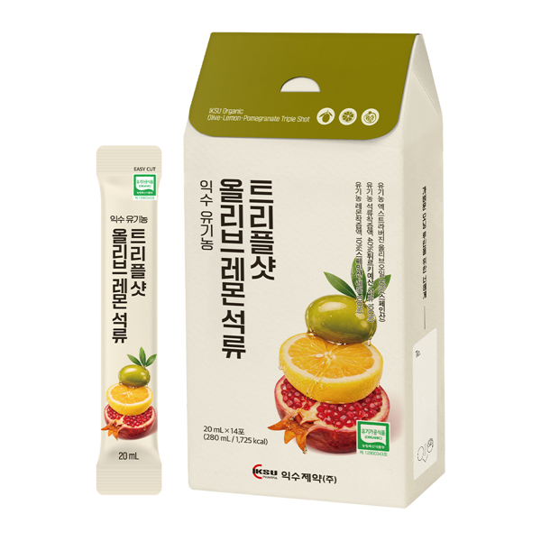 신세계인터넷면세점-익수제약-유기농 올리브레몬석류 트리플 (20ml * 14포)