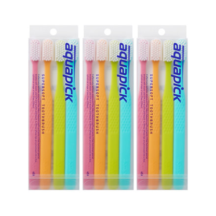 Aquapick Super Soft Toothbrush (12 pcs) 超软牙刷 (12支装)