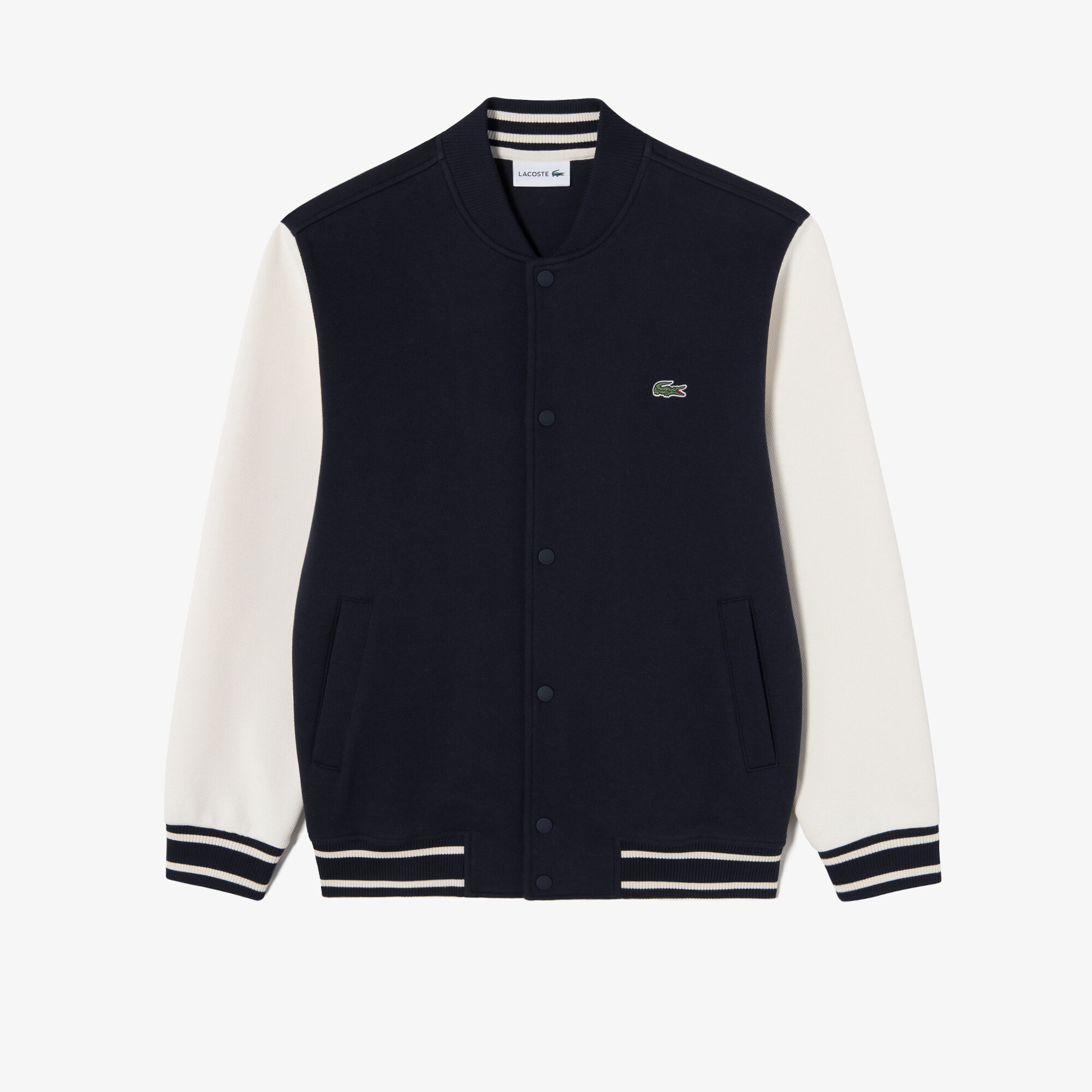 Stadium Neck Sleeve Color Block Sweat Jumper (运动衫)
