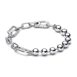 Pandora ME Metal Bead & Link Chain Bracelet / 手链