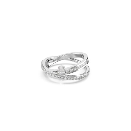 HYPERBOLA:RING 2 ROW WHITE/RHS 58