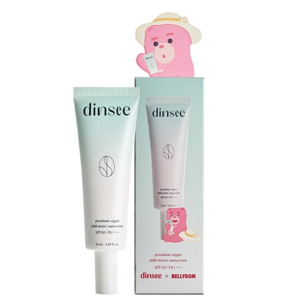 [ 딘시 x 벨리곰 ] 프리미엄 비건 마일드 선크림 50ml
