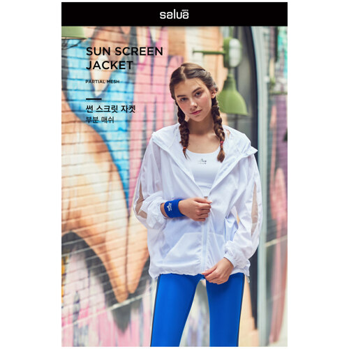 韩际新世界网上免税店-SALUA-服饰-防晒夹克 WHITE