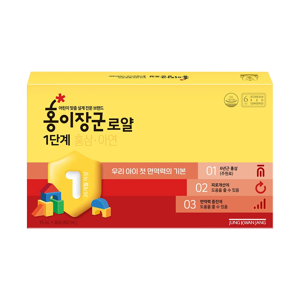 신세계인터넷면세점-정관장-홍이장군로얄1단계(15ml*30포)