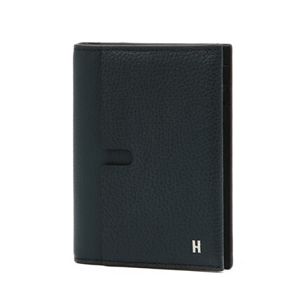 [H-Identity] Green Cowhide Medium Wallet 钱包