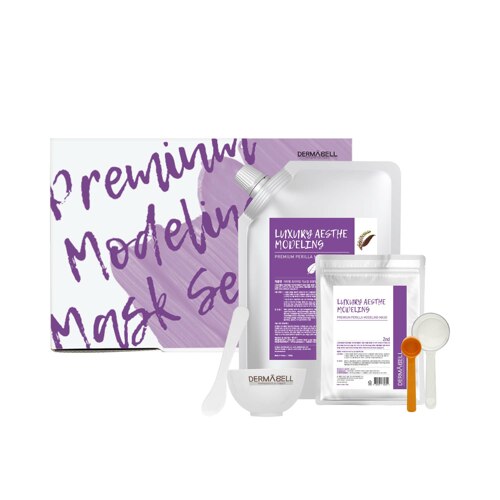 韩际新世界网上免税店-DERMABELL--Premium Perilla Modeling Pack 软膜面膜 1剂 1000 g / 2剂 100g