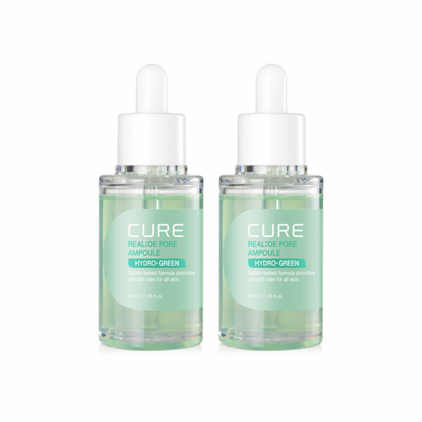 신세계인터넷면세점-김정문알로에-FacialCare-큐어 리알로에 포어 앰플 듀오