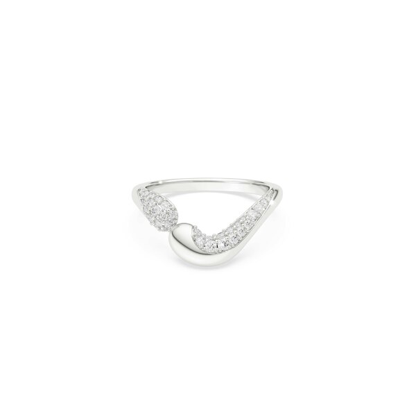 신세계인터넷면세점-스와로브스키-ring-Classica 오픈 링, 라운드 컷, 화이트, 스털링 실버