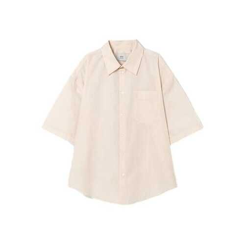 (UNISEX) ADC TONAL BOXY FIT SL SHIRT HSH240.CO0076 (WHITE CREAM)