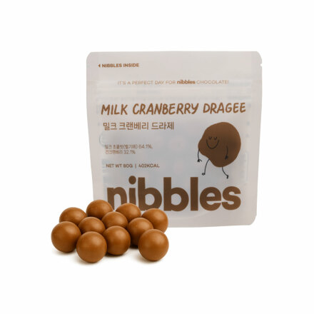 Nibbles 牛奶蔓越莓拖拉巧克力