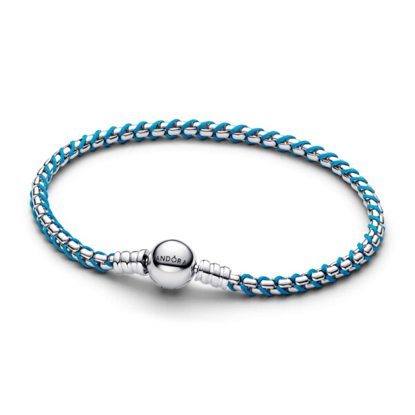 신세계인터넷면세점-판도라-bracelet-블루 코드 박스 체인 브레이슬릿