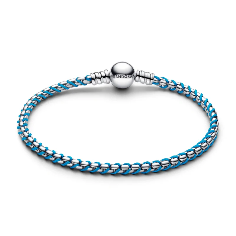 신세계인터넷면세점-판도라-bracelet-블루 코드 박스 체인 브레이슬릿