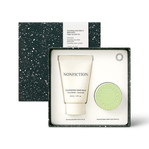 너리싱 핸드밤 앤 베르가못 비건 립밤 세트