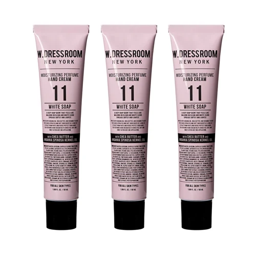 Hand cream #11 White soap 50 ml 护手霜3件套装