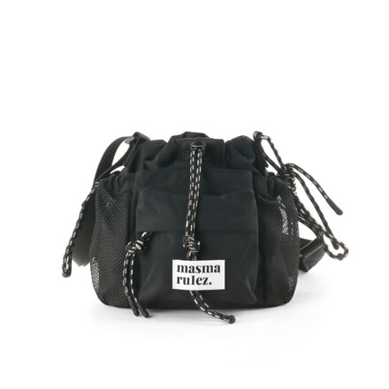 NYLON ROPE MINI CROSS BAG 迷你斜挎包 黑色