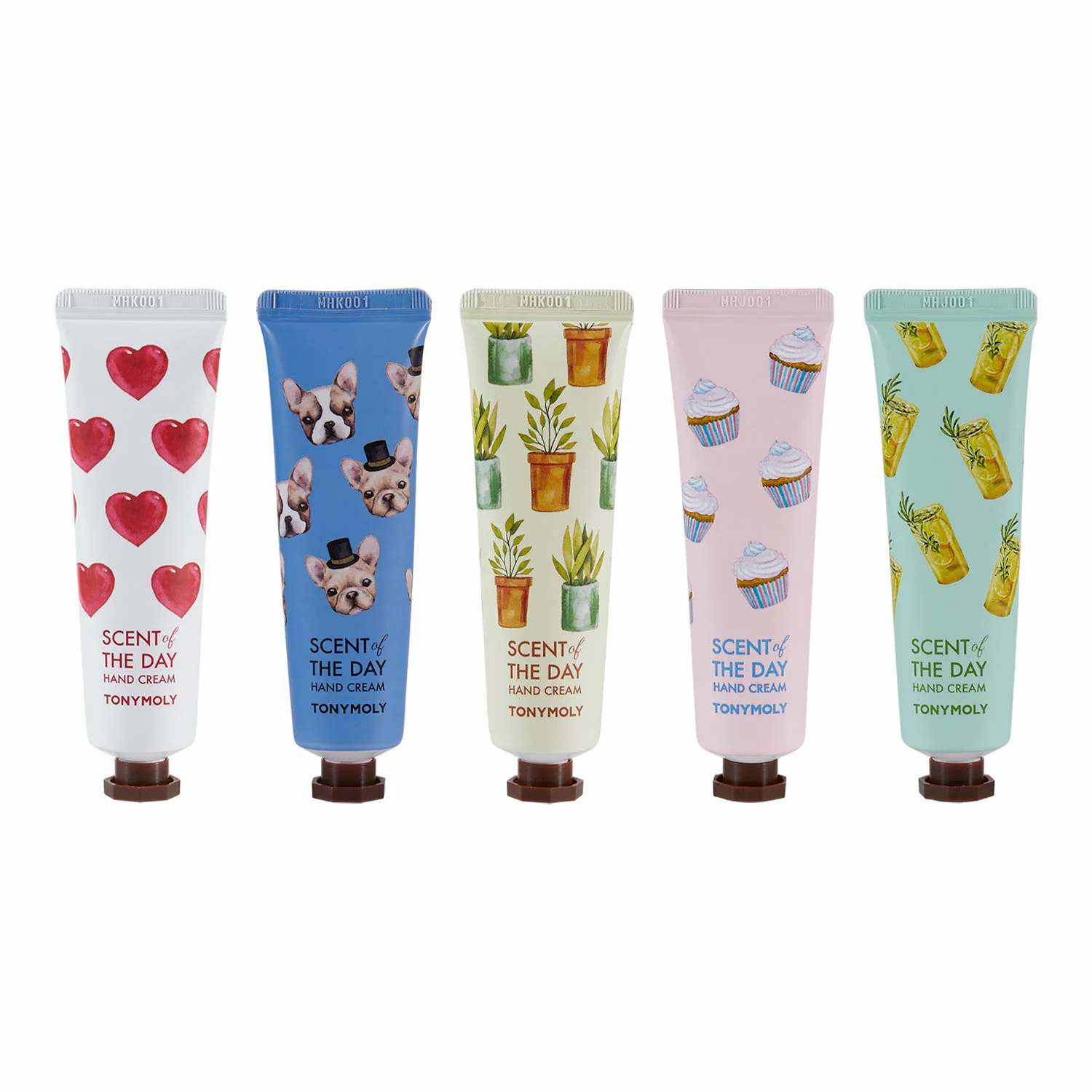 신세계인터넷면세점-토니모리-Handcare-센트 오브 더 데이 핸드크림 30ml*5ea
