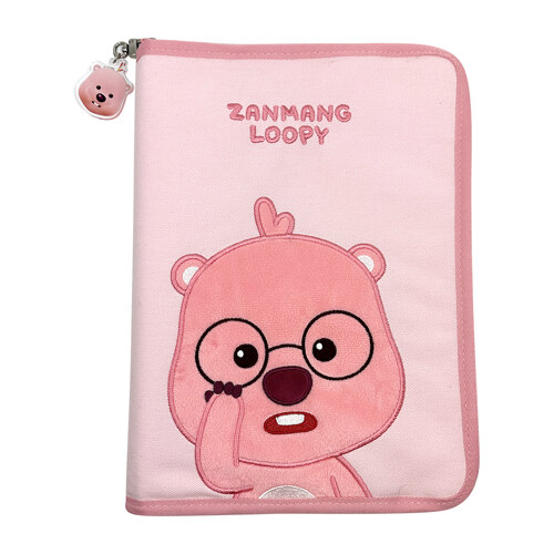 韩际新世界网上免税店-ZANMANG LOOPY--ZANMANG LOOPY Tablet & Book Pouch (11 inche )_Pink