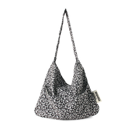 Rabbit eco bag_White flower