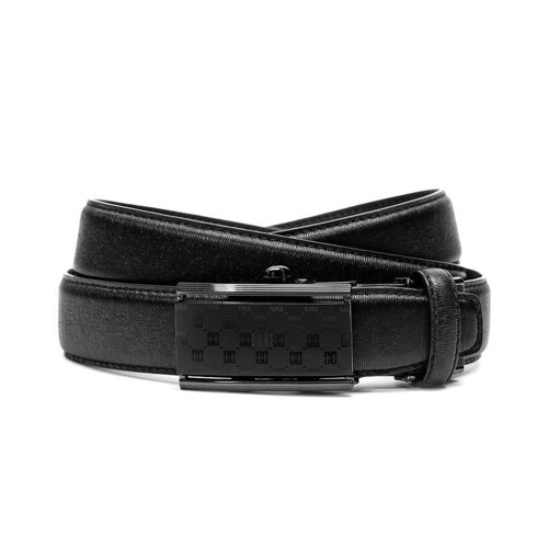Black Louis DD Matte Buckle Auto Belt 皮带