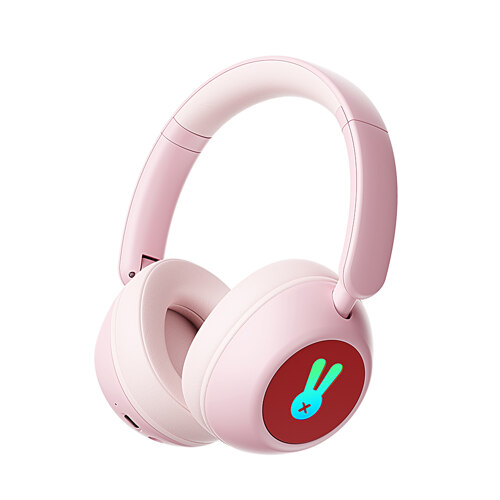 Kids Hearing Protection LED Bluetooth Wired/Wireless Kids Headphones BH10CK (Pink) | 儿童耳机