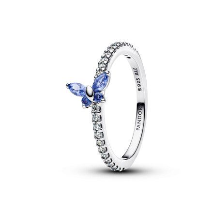 Sparkling Butterfly Ring_Blue | 戒指