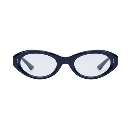 [비비 착용][2026 NEW] LUNO 4056 C3, Light Blue Lens + Deep Navy Frame