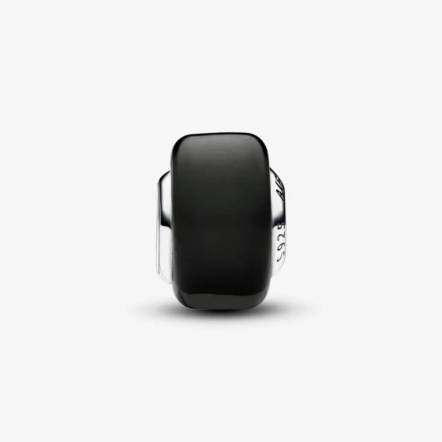 신세계인터넷면세점-판도라-bracelet-블랙 미니 무라노 글래스 참
