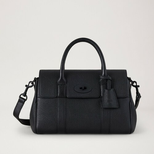 Small Bayswater Satchel Natural Grain