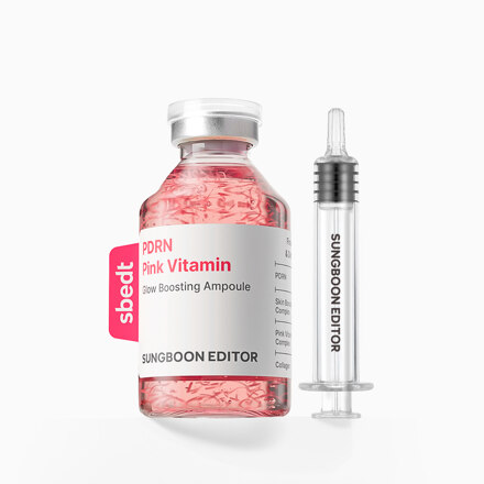 핑크 PDRN 비타민 글로우 부스팅 앰플 35ml