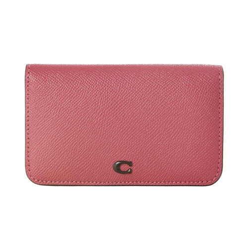 韩际新世界网上免税店-蔻驰-钱包-Slim Card Case In Cross Grain Leather 钱包