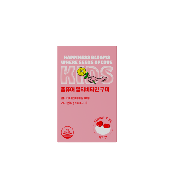 신세계인터넷면세점-비비드몽타주-올퓨어 멀티비타민 구미(4 g x 60 구미)