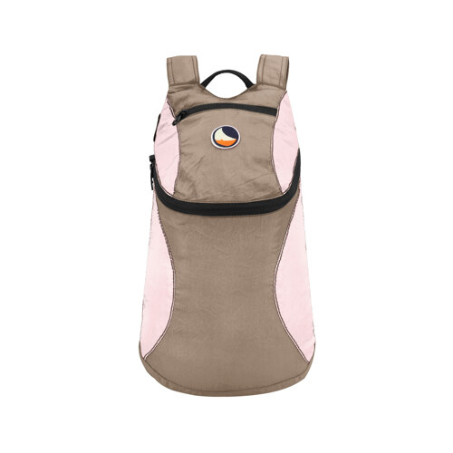 TICKET TO THE MOON X-SMALL BACKPACK 6L_DARK BEIGE BABY PINK 双肩包