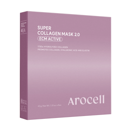 [정품 4매입]아로셀 슈퍼 콜라겐 마스크 2.0 ECM ACTIVE