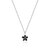 신세계인터넷면세점-쥬디앤폴-necklace-#실버/마레 블랙 크리스탈 플라워 목걸이