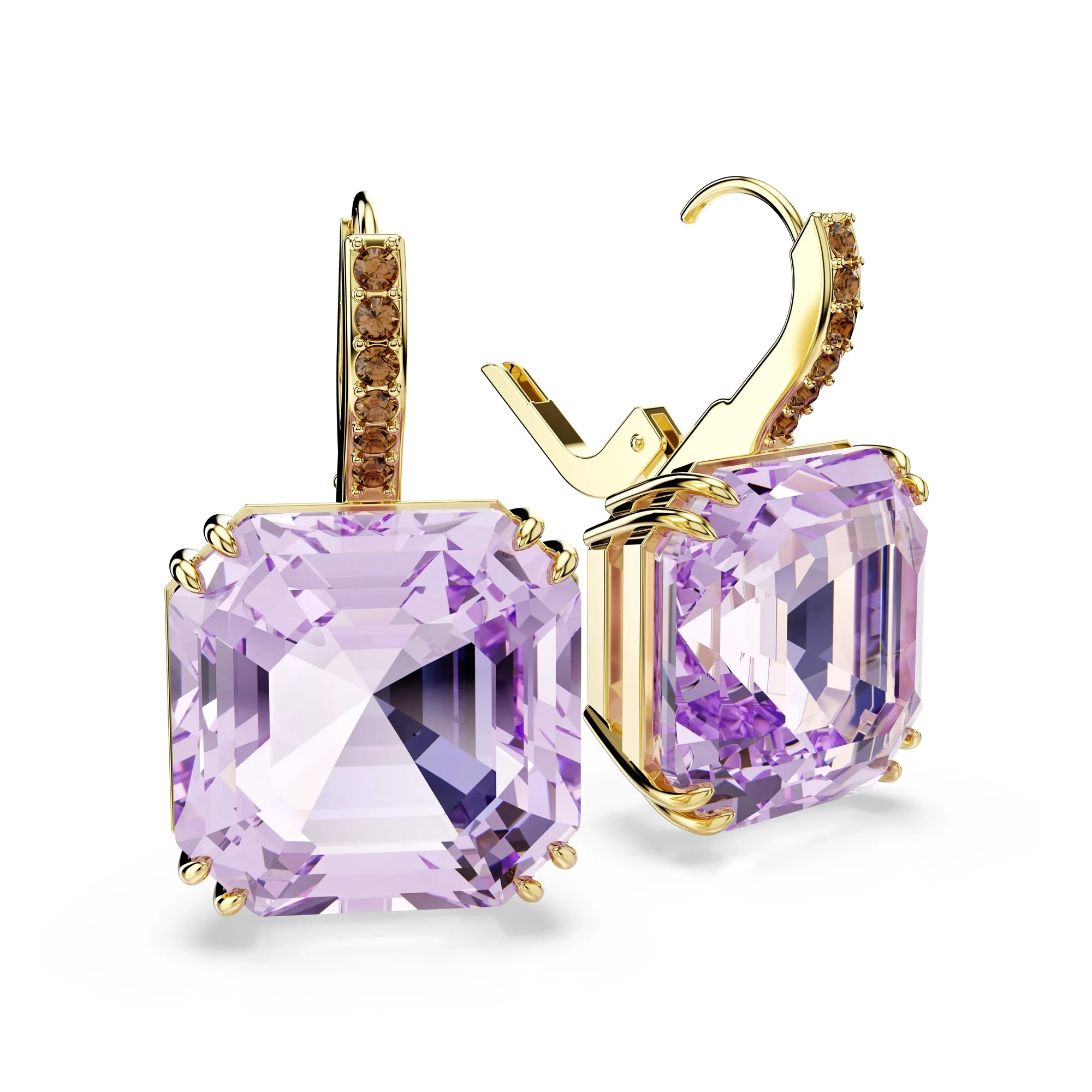 신세계인터넷면세점-스와로브스키-earring-MILLENIA:PE SQUARE VIOL/GOS