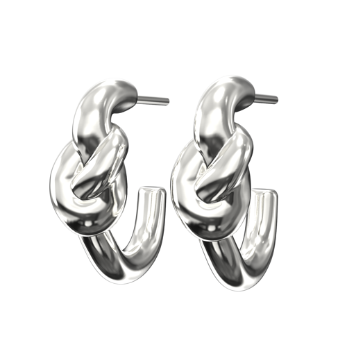 knot earrings