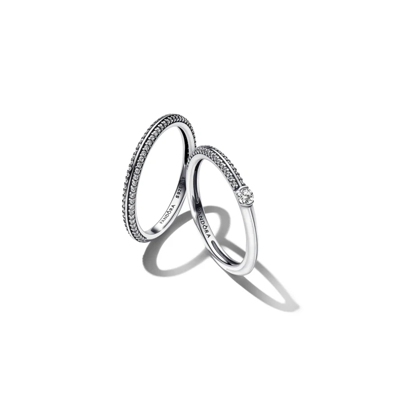 신세계인터넷면세점-판도라-ring-판도라 미 파베 & 화이트 듀얼 링