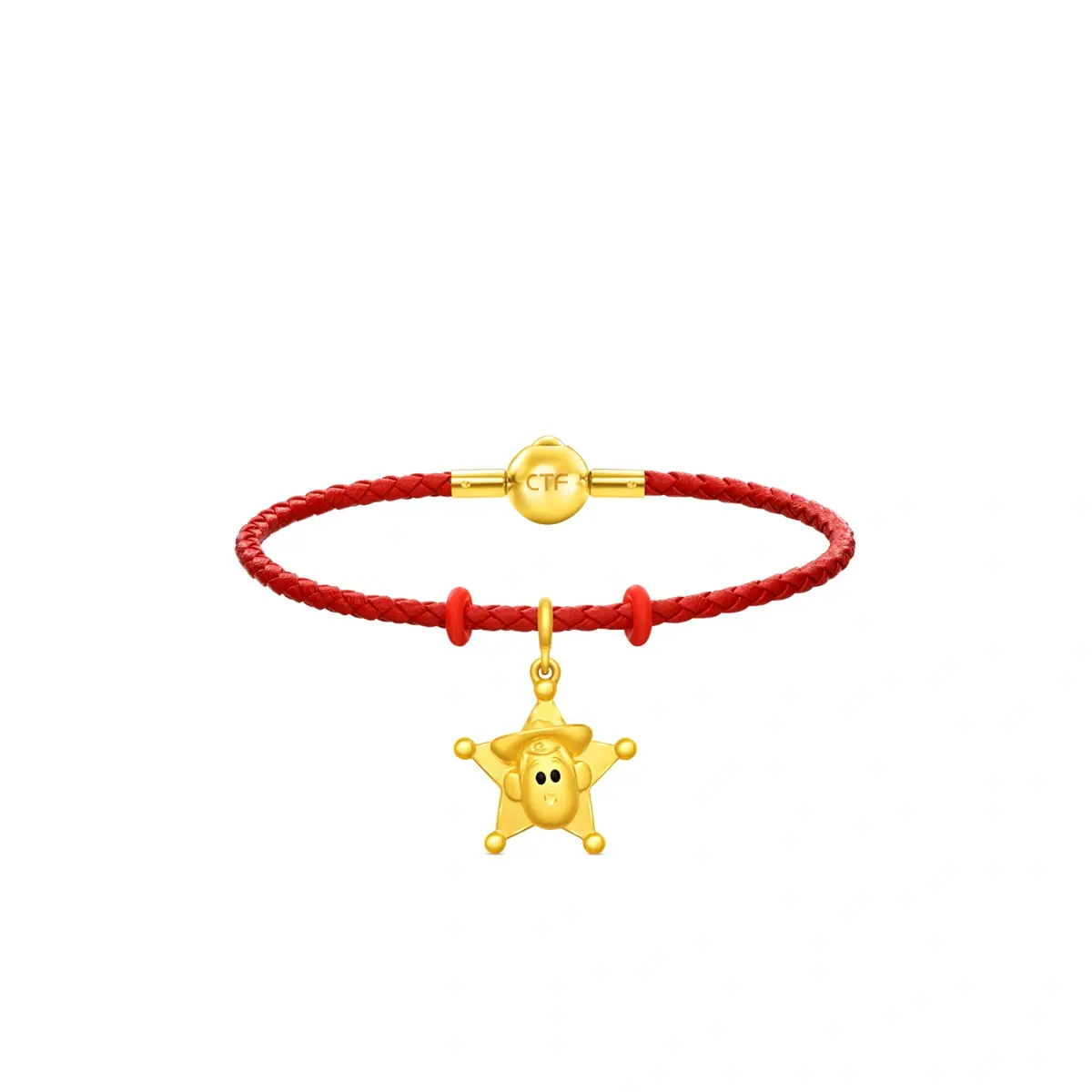 신세계인터넷면세점-주대복-bracelet-[Toy Story] 24K 골드 우디 펜던트/참 (40130)