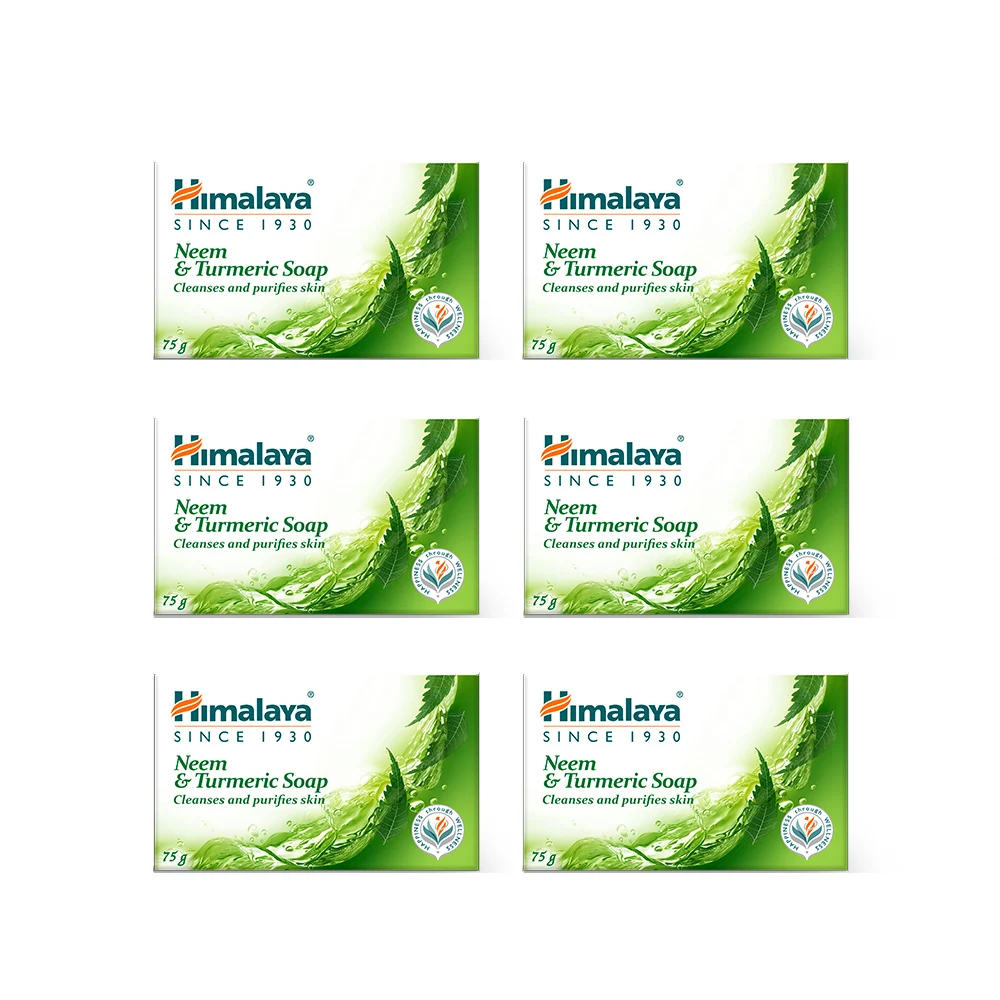 신세계인터넷면세점-히말라야 허벌-Cleansers-히말라야 님 비누 75g x 6개